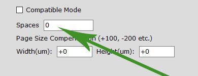 How To Erase / Delete A Text In PDF Using PDF Text Deleter : PDF Text Deleter Additional Settings And Options: spaces