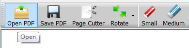 Open a PDF file